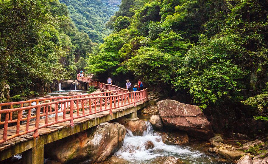 广东 广州 增城白水寨风景名胜区,观光游