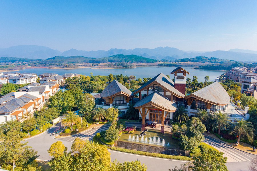 清远英德宝墩湖湖山温泉度假村预订_地址_价格查询【要出发 有品质