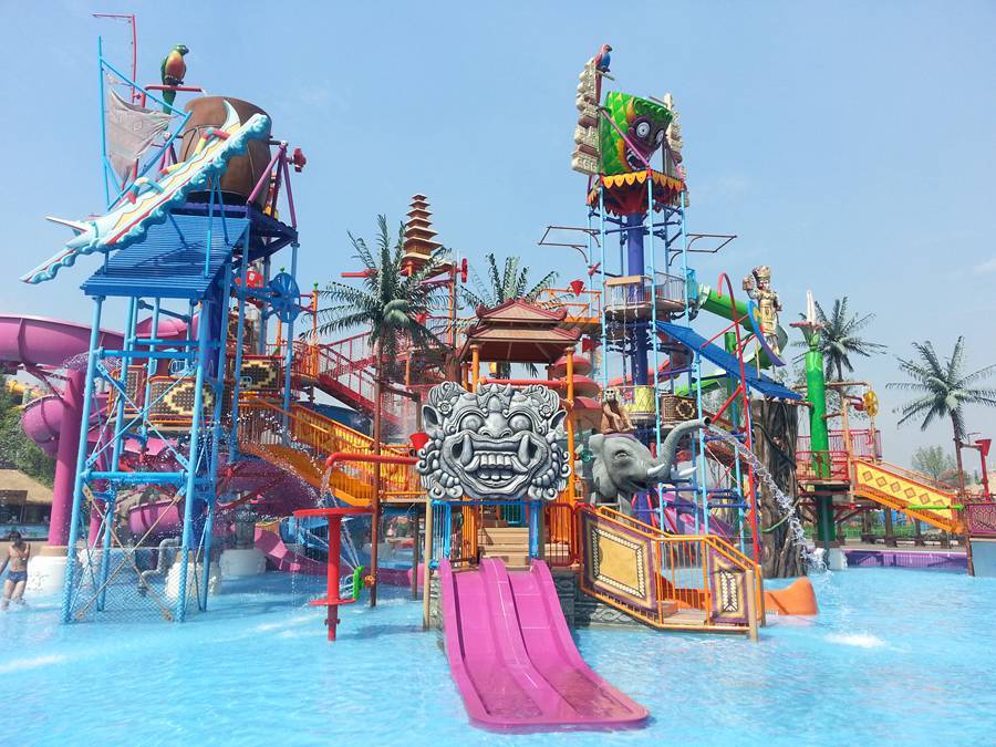 抚顺热高水上世界