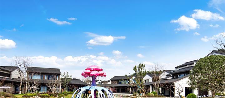1199元【宜兴龙隐溪山别院】山景房2晚+双早+首轮迷你吧+欢迎水果+美拍（4张精修）+两款定制九香茶