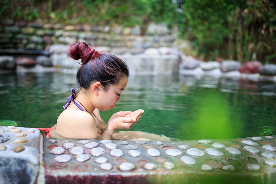 四川 成都 花水湾第一村温泉大酒店,养生游