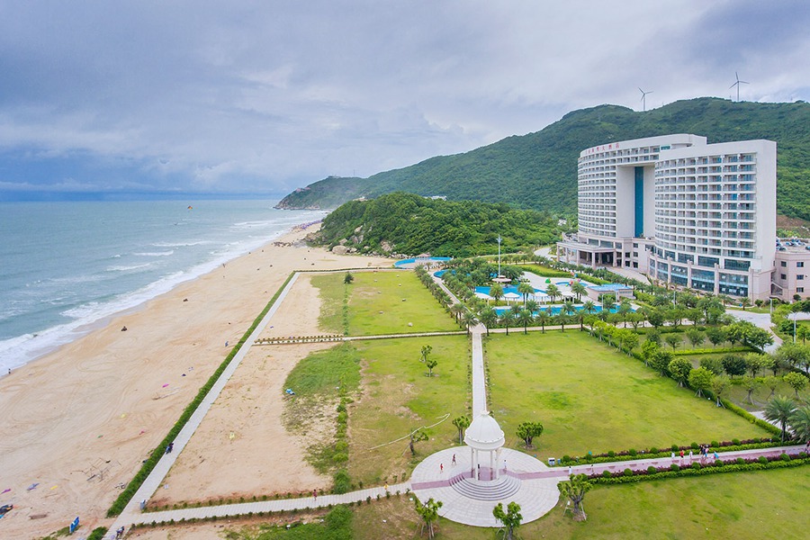 广东| 阳江 海陵岛南海湾大酒店,出门即海滩