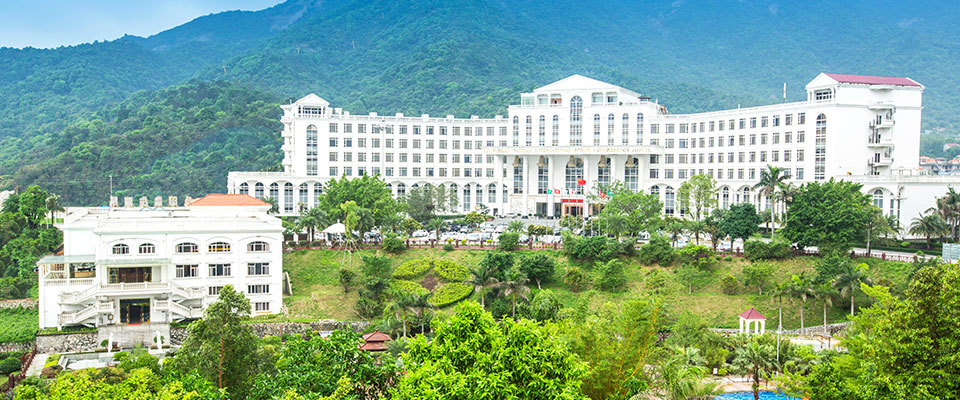 罗浮山嘉宝田国际温泉度假酒店园区实景