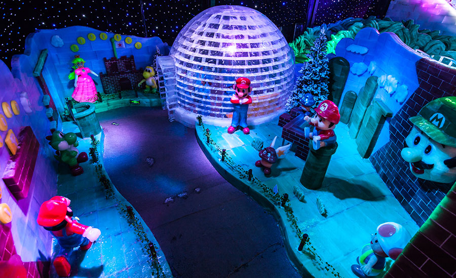 佛山奇妙冰雪小镇 马哥孛罗自助餐1大1小亲子套票