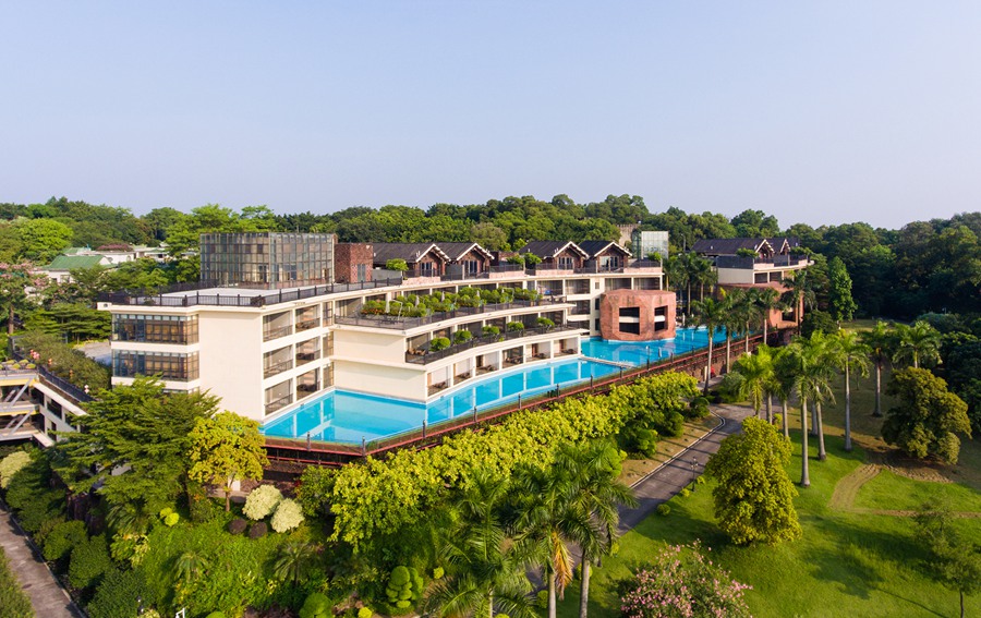 广东| 广州 番禺莲花山粤海度假村,返璞归真