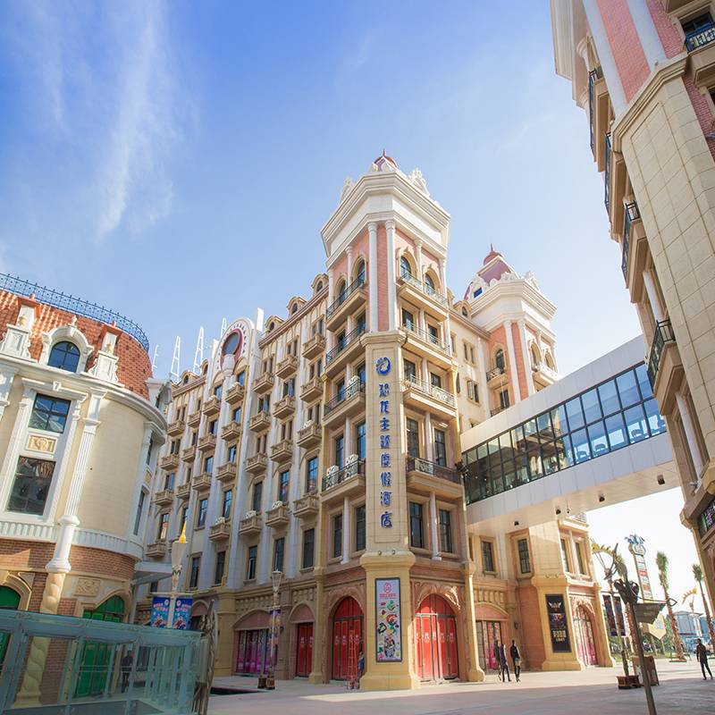 常州环球恐龙城恐龙主题度假酒店园区实景
