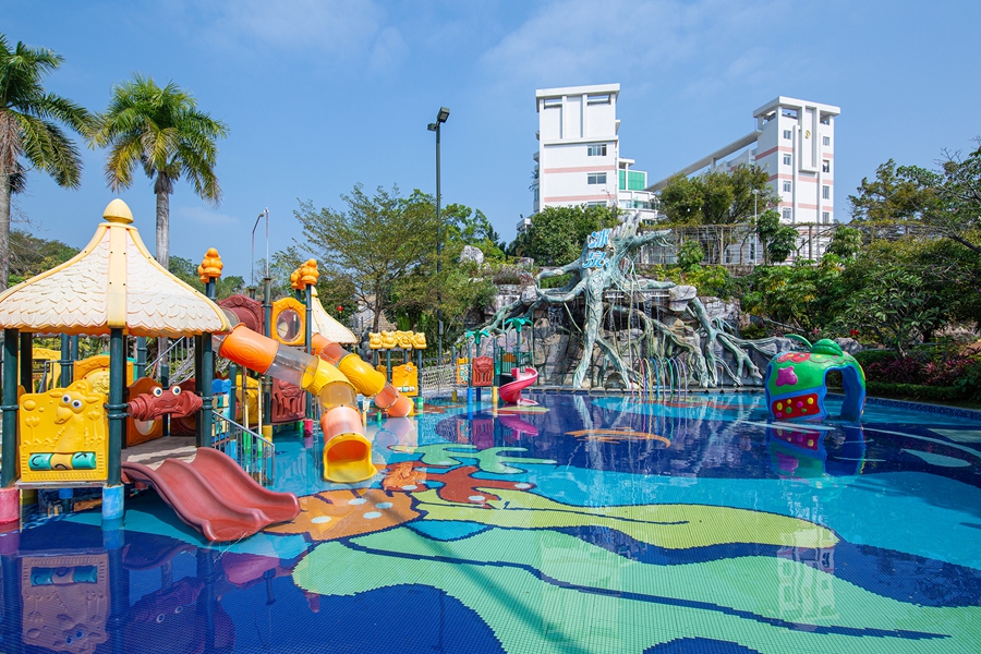 江门台山喜运来温泉酒店园区实景