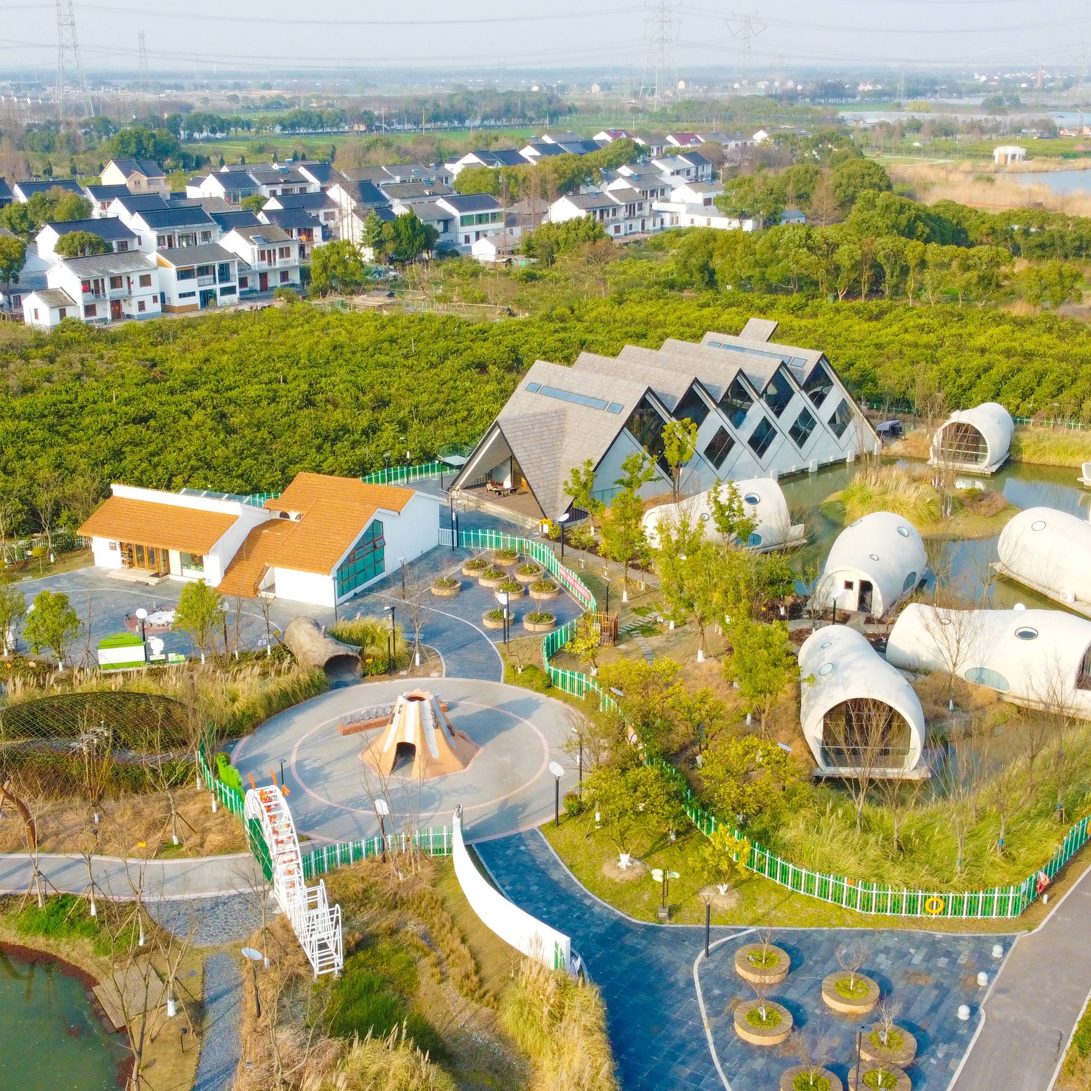 嘉兴五彩姚庄·江小橘的乐园怎么样？八大主题区亲子游玩攻略
