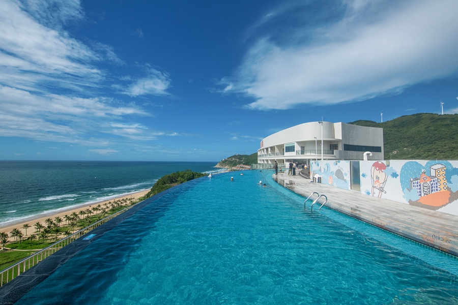 广东| 阳江 海陵岛南海湾大酒店,出门即海滩